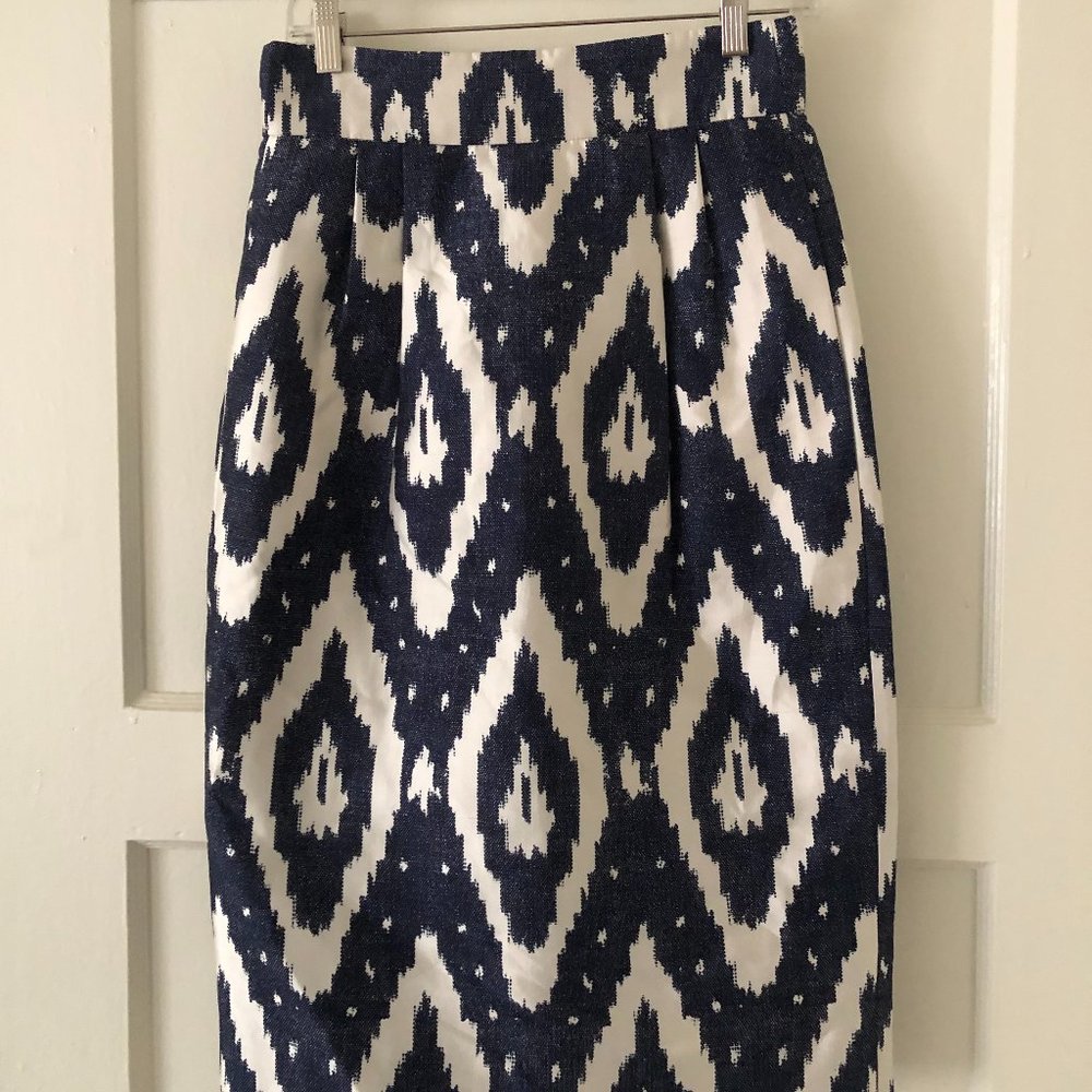 JCrew Printed Skirt